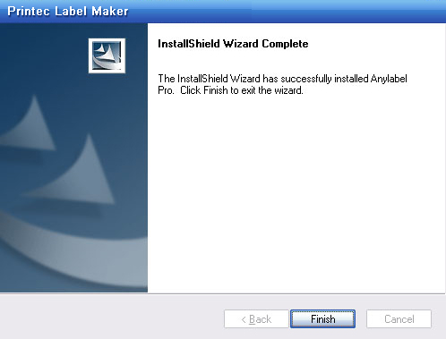 Installation is complete.  Click Complete